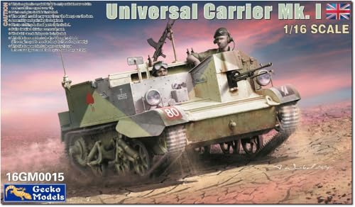 Gecko Models 16GM0015 Universal Carrier Mk.I 1:16 Model Kit