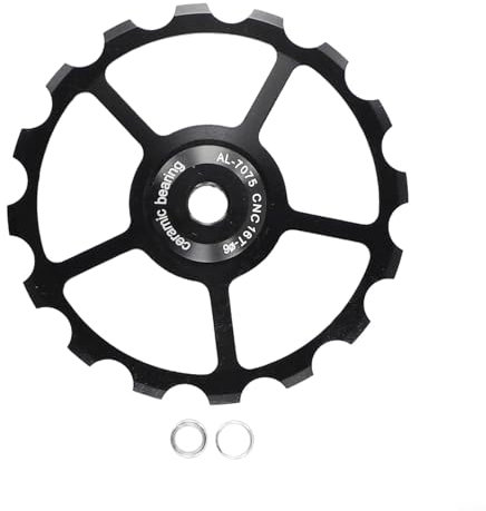 Rennrad Fahrrad Schaltwerk 10T 17T Keramik Rad Riemenscheibe für reibungslose Gangschaltung (16T)