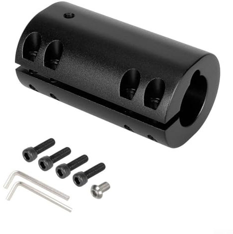 Aleación de aluminio plegable poste base sujetador para xiaomi PRO para scooter eléctrico M365, ligero y resistente (negro)