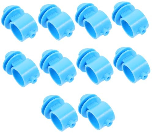 UPKOCH 10stücke Zaun Draht Isolatoren Für Elektrische Zäune Bandspanner Ersatz Isolatoren Für Tierzäune DIY Für Stützstangen