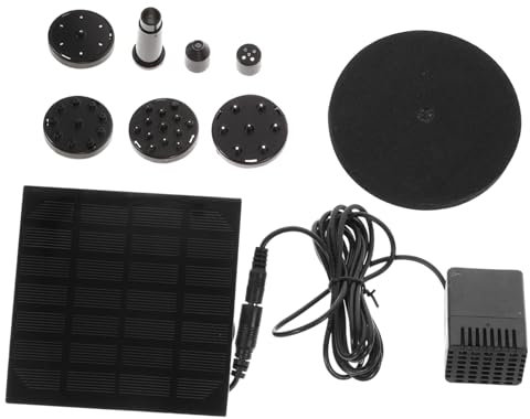 ifundom 1.2w Pompe De Fontaine Solaire Submersible pour Étang Piscine Aquarium Jardin Terrasse h