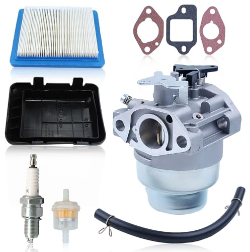 AUMEL Set carburatore con filtro dell'aria per Honda tosaerba GC135 GC160 GCV135 GCV160 set con coperchio filtro filtro filtro carburante candela 17211ZL8023 17231Z0L050 16100-Z1L-003