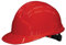 Unbekannt Bauarbeiterhelm Schutzhelm Bauhelm Schutzhelme Helm EN 397 53-61 cm 6 Farben (Rot)