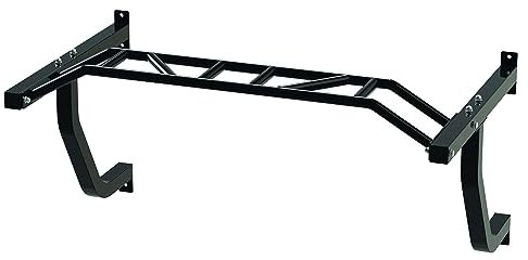 Tunturi Klimmzugstange, Wandmontage, Pull up Bar mit Multigriff