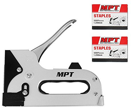C-FUNN Mpt Mhi03001 Heftklammer Nagel Tacker Pistole Elektrowerkzeuge Mit 1000Pcs 1.2 X 8Mm Staples
