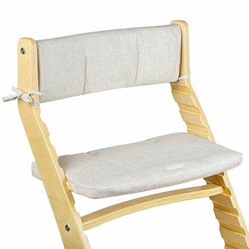 Cuscino per sedia per sedia Heartwood regolabile con motivo a triangoli Set con schienale e rivestimento sedile