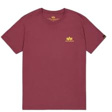 Alpha Industries Herren Alpha Industries Basic T Small Logo T-Shirt für Herren T-Shirt (1er Pack)