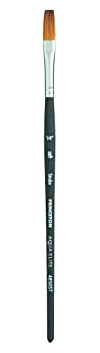 Princeton Aqua Elite NextGen Artist Brush, Series 4850 Synthetic Kolinsky Sable for Watercolor, Stroke, Size 1/4
