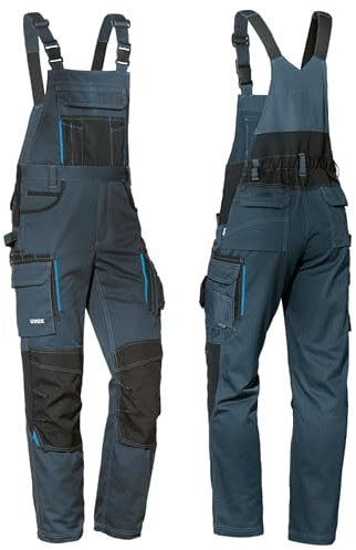 Uvex Pantalon Cargo Tune-up pour Le Travail - Salopette pour Homme - Bleu - 46