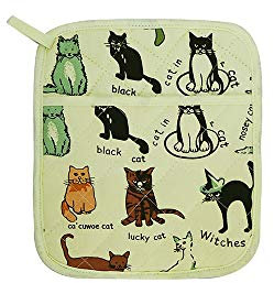 Highlands CAT COTTON POT HOLDER