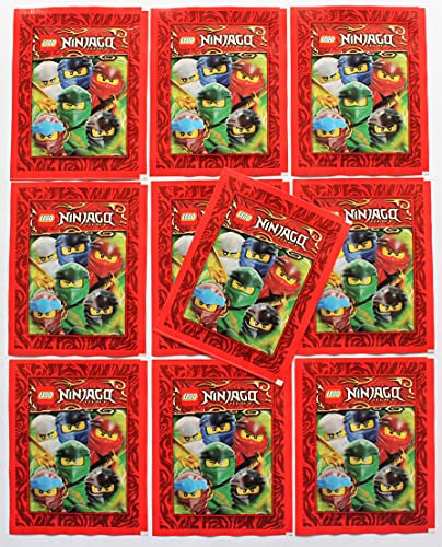 Blue Ocean Entertainment LEGO NINJAGO Legacy Aufkleber Serie 2 – 10 x Aufkleberbeutel
