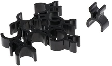 Perfeclan 10 Haltbarer Trompeten Bleistift Clip Halter in Das Innere Machen Sie Notizen
