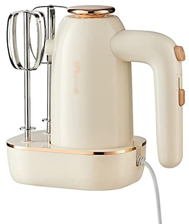 Fouet Électrique Batteur D'oeuf Électrique À Main Batteur D'oeuf D'oeuf À Œuf De Batteur À L'œuf Batteur Électrique Sticking (Couleur : Beige, Size : One Size)