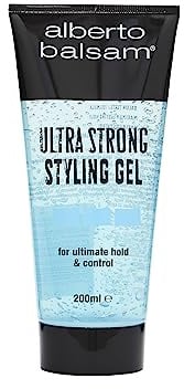 Alberto Balsam Hair Gel Ultra Strong 200ml, 1 g (Pack of 1), White