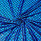 FINGERINSPIRE Meerjungfrauenschuppen Stoff 100x150 cm Blau Glitzerndes Hologramm Elastan Meerjungfrauen Druck Fischschuppen 2 Wege Stretch Meerjungfrauen Fischschuppen Stoff Zum Kleidung