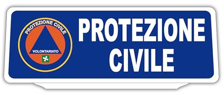 Clip Pannello in Plastica per Visiera Sonnenschirm Auto Protezione Civile Riflettente Blu
