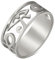 UNIFT Auge des Horus Ankh Kreuz Ringe für Frauen Männer Edelstahl Antikes ägyptisches Kreuz Das Auge des Horus Ring Schutz Schmuck (Silber, 10)