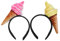 Beaupretty 2 Stück -Stirnband Mädchen-Stirnbänder Stirnbänder Für Mädchen Kopfbedeckung Make-Up-Stirnband -Haarbänder Haarbänder Damen-Haar-Accessoires