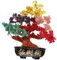 FUNOMOCYA 1Stk Kristallglücksbaum Geldbaum-Bonsai Pflanzen dekor inneneinrichtung bastelbaum Ornament Wohnkultur Geldbaum aus Kristall Desktop-Schmuck Kristallbaum Dekorationen Kunsthandwerk