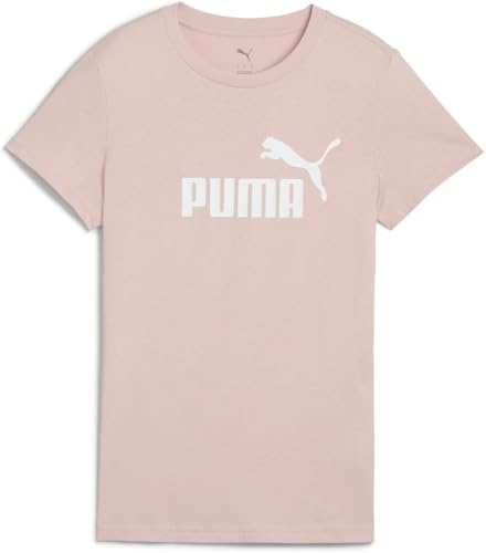 Puma Unisex ESS No. 1 Logo Tee (s) T-Shirts, Rose Quartz,