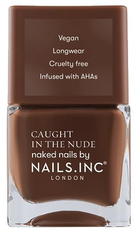 Nails Inc - HAWAII BEACH Nagellack - Natürlicher Braun Ton - AHA-angereicherte, pflegende Formel für hydratisierte Nägel - Breiter Pinsel für optimale Nail Art - Vegan, Langanhaltend & Cruelty Free