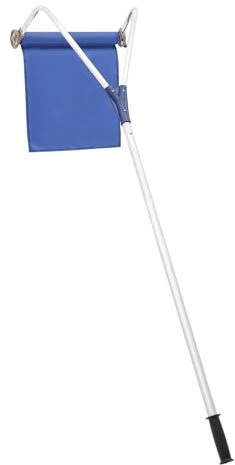 TaNeHaKi Dach Schnee Rake,Einstellbare SchneeräUmung Werkzeug,Entfernung Rake Mit 2 RäDer FüR Entfernen Schnee Und Nassem Laub DäChern