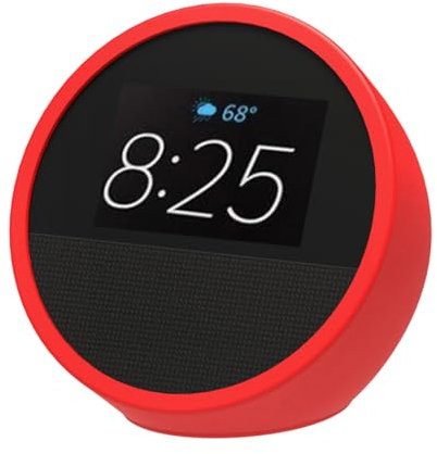 Fiorky Silicone Protective Case Silicone Protective Sleeve Smart Speaker Case dstproof Cover for Amzon Echo Spot 2024