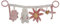 Little Dutch nijntje Miffy x NIJN357 Stoff Kinderwagenkette Spielzeug für Babyschale Hase Miffy - Lucky Blossom