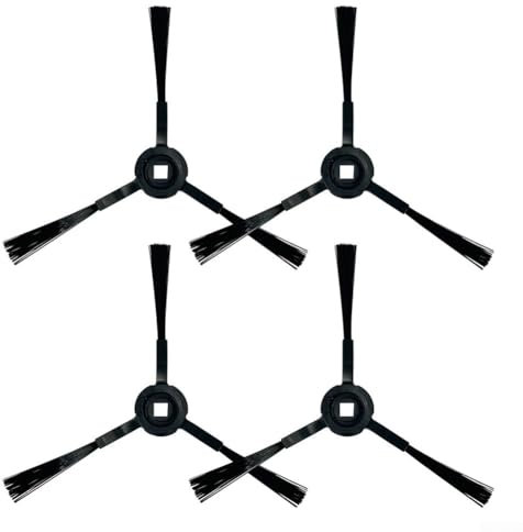 HavenDomicile 4 Seitenbürsten, Ersatz-Seitenbürsten speziell für Eufy-RoboVac L35-Hybrid / L35-Hybrid + Kehrmaschinen-Zubehör Seitenbürsten