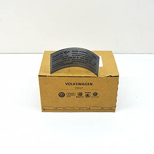 Passend für Audi A3 8V Motoröl-Informationsschild 8E0010560N Original
