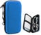 Power Bank Case Shockproof Carrying Case Travel Cable Organiser Hard Drive Case Travel Bags Organiser EVA Tech Pouch Multifunctional Cable Bag for Electronics Travelling Essentials Accessories (Blue)