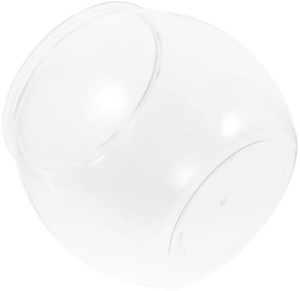 Abaodam Fischbecken Kunststoff Bruchsicheres Desktop-Aquarium Für Goldfische Und Andere Kleine Fische Für Büro Und Wohnraumdekoration