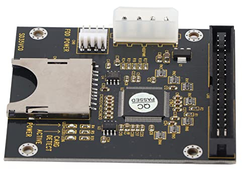 Cryfokt SDHC MMC IDE Compatible Hard Drive Adapter for Bootable PC Solutions, No Hard Drive Noise, for DOS//users