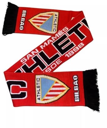 Athletic Bilbao Fan Schal - Fußball Jaquard Schal Bilbao
