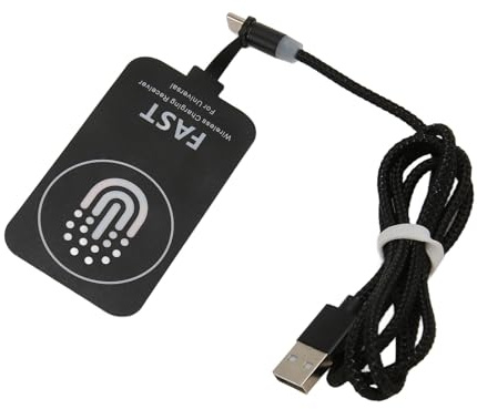 Generic 10W Type C Wireless Charging Receiver Thin Magnetic Charger for Pixel 2 A40 On-The-Go Charging Solution
