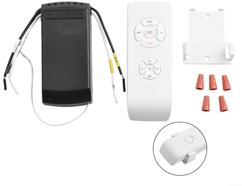 Smart WiFi Deckenventilator Schalter Mit Fernbedienung, Für TUYA App Steuerung Für Ventilator Und Licht, Kompatibel Mit Für ALEXA Google, 220V Empfänger Für Pull-Chain Oder Wandschalter