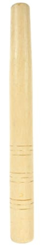 TEMPNAP Manico in Legno per Attrezzi Agricoli come Falci e Zappe, Impugnatura Confortevole e Versatile Forma Rotonda, per Lavori in Cucina in Campo