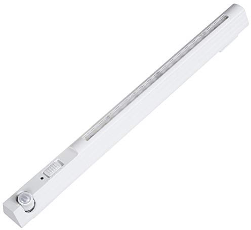 Maclean MCE235 LED Kabinettlicht mit PIR Bewegungsmelder 3m Reichweite Schranklampe Küchenlampe Kleiderschrank Beleuchtung Auto On/Off 4000K 3 Stück Set