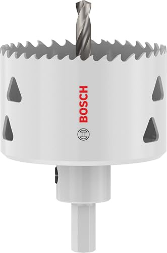 Bosch 1x Scie trépan avec adaptateur Multi Material | pour Acier, Cloison sèche, Ø 67 mm Professional Accessoire Perceuses