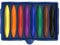 Pelikan 700825 Kreativfabrik Wachsmaler Griffix, 8 Farben sortiert in Universaletage, für Links- und Rechtshänder, 1 Stück