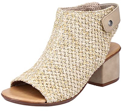 Rieker Damen Sandalen 64670-60 beige Gr. 36