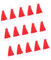Mini Weihnachtsmütze Weihnachten Weinflasche Abdeckung: 70 Stücke Nikolausmütze Topper Cover Filz Weihnachtsmann Mütze Besteckhalter Puppe Flaschen Kleidung Verpackung Weihnachtsdeko Tischdeko
