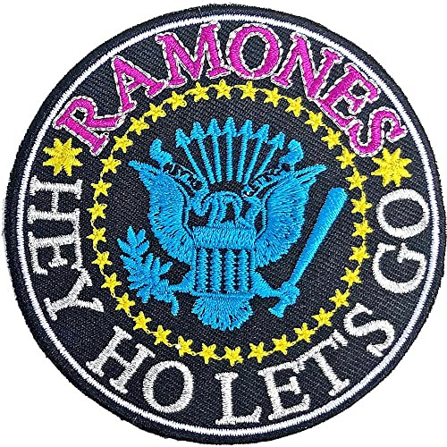 Rock Off Ramones The Hey Ho Let's Go V. 2 Official Woven Patch