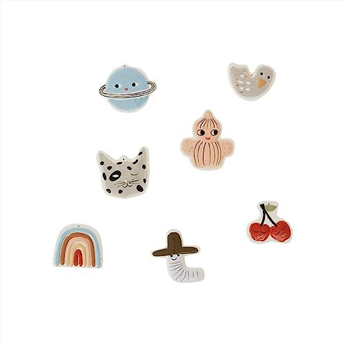 OYOY MINI-Figur, Packung mit 7 Stück, Mehrfarbig, einzigartig