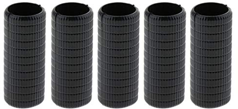 Packung mit 5 Cello Bogen Haut Pads Aus Gummi, Bogen, Frosch, Schwarz, DIY, 36 X 14 Mm
