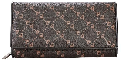 Pierre Cardin Damen Geldbörse, schön, groß, geräumig, Kunstleder, Leder, Geschenk, Geldbörse mit Münzfach, Geldscheinhalter, Mädchengeldbörse