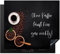 KitchenYeah© Herdabdeckplatte Einteilig Abdeckplatten Cerankochfeld Abdeckung Ceranfeld Herdplattenabdeckung Induktionsmatte Zitate & Sprüche - Ohne Kaffee läuft hier gar nichts! - 58