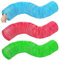 ZENFUN 3 Packs Hamster Fun Tunnels, Pet Mouse Plastic Tube, Collapsible Plastic Tunnel, Tube Pet Hideaway, Training Hideout Tunnels for Guinea Pigs, Chinchillas, Rats, Ferrets, Dwarf Rabbits