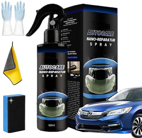 Camic Autocare Nano Repair Spray, 2023 New Nano Car Scratch Removal Spray, Peachloft Nano Car Scratch Repair Spray, Car Scratch Repair Nano Spray, Fast Repair Scratches for Cars (1PC)