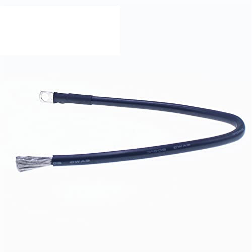 CYPHE Filo di silicone morbido 2awg 4awg 6awg 7AWG 8AWG Cavo di rame stagnato 12/16/25/35mm Collegamento Cavo di alimentazione della batteria Filo e cavo (colore: grigio, dimensioni: 1METER_8AWG 8.3M